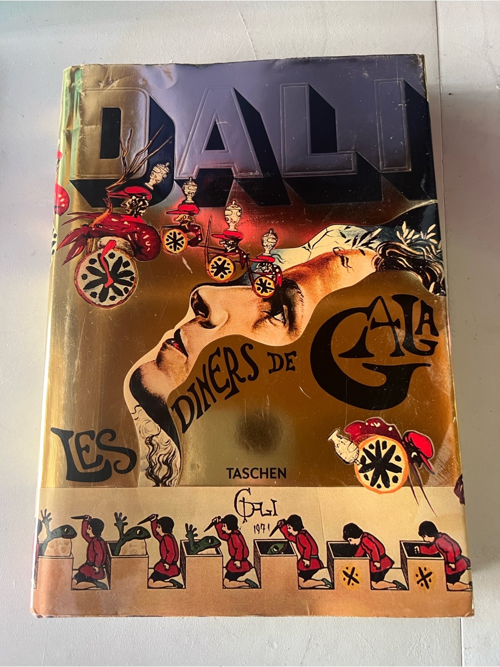 Salvador Dali Les Diners De Gala Taschen Hardcover Art Cookbook 2016 VGC